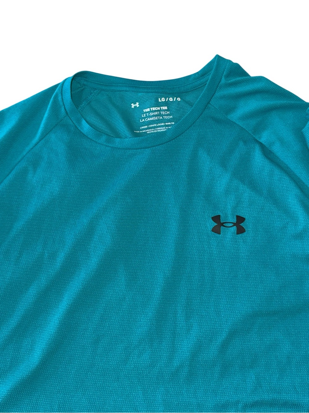 Under Armour Teal Tech Short Sleeve Shirt